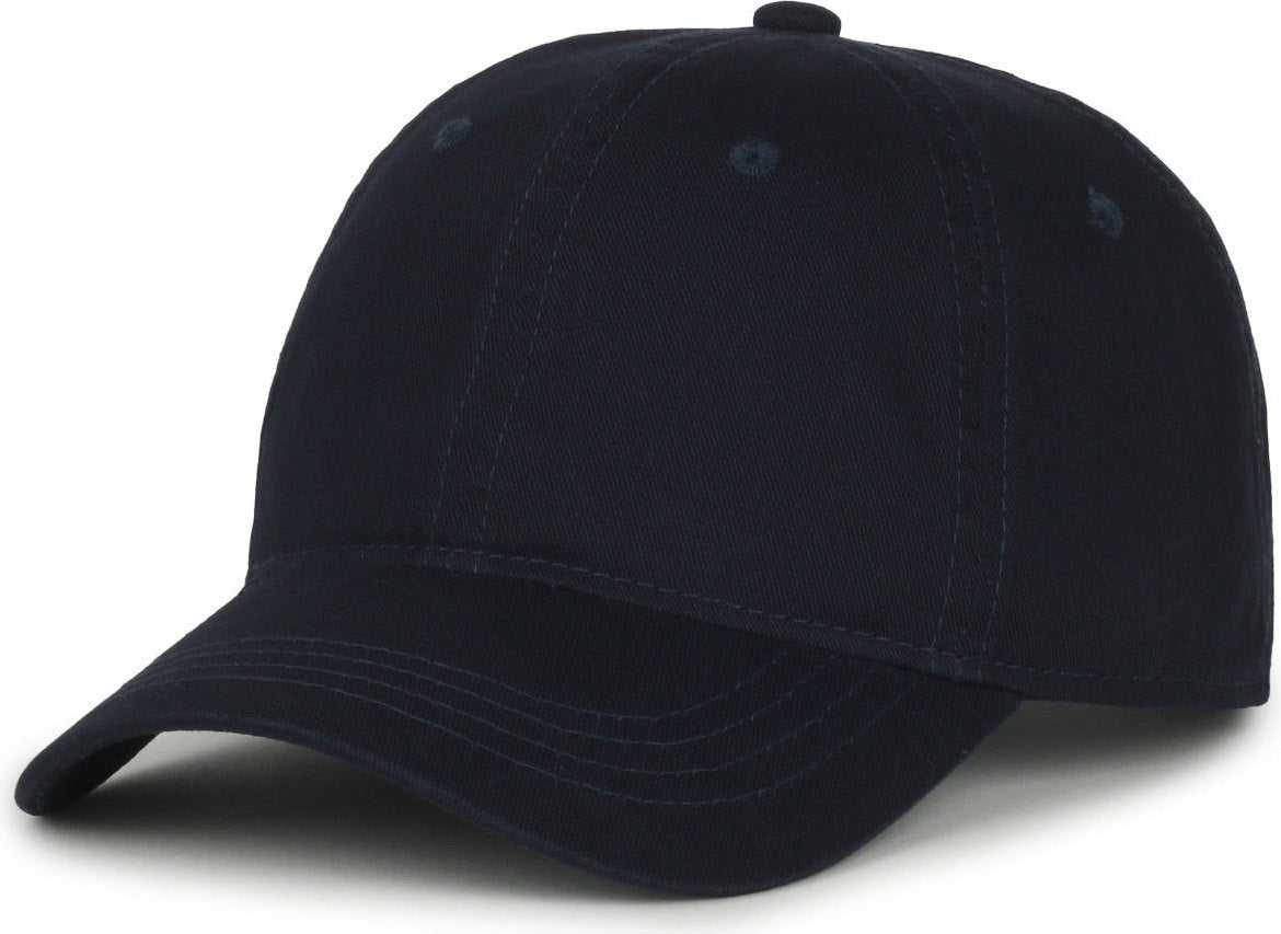 OC Sports GWT-111 Adjustable Strap Garment Wash Cotton Cap - True Navy | HIT a Double