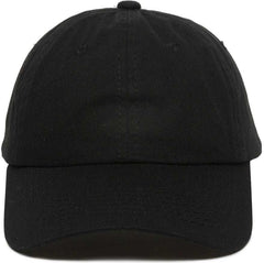 OC Sports GWT-116 Adj. Garment Wash Cotton Baseball Cap - Black - HIT a Double - 3
