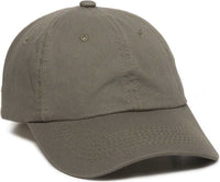 OC Sports GWT-116  Adj. Garment Wash Cotton Baseball Cap - Loden | HIT a Double