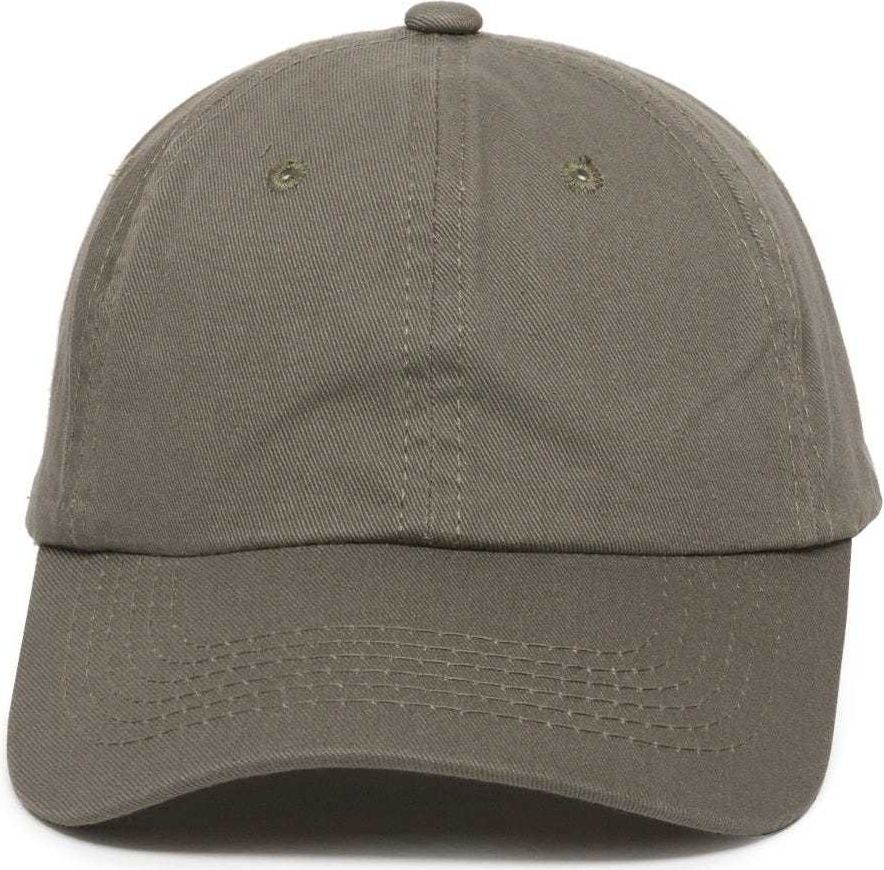 OC Sports GWT-116  Adj. Garment Wash Cotton Baseball Cap - Loden | HIT a Double