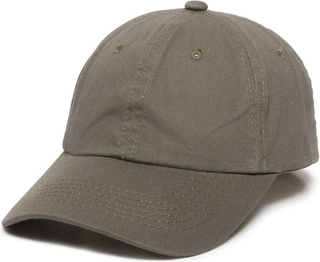 OC Sports GWT-116  Adj. Garment Wash Cotton Baseball Cap - Loden | HIT a Double