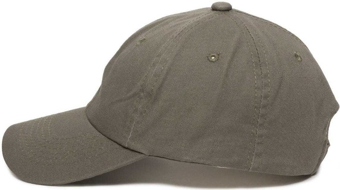 OC Sports GWT-116  Adj. Garment Wash Cotton Baseball Cap - Loden | HIT a Double