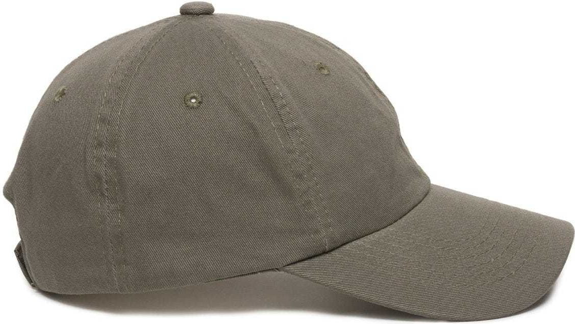 OC Sports GWT-116  Adj. Garment Wash Cotton Baseball Cap - Loden | HIT a Double