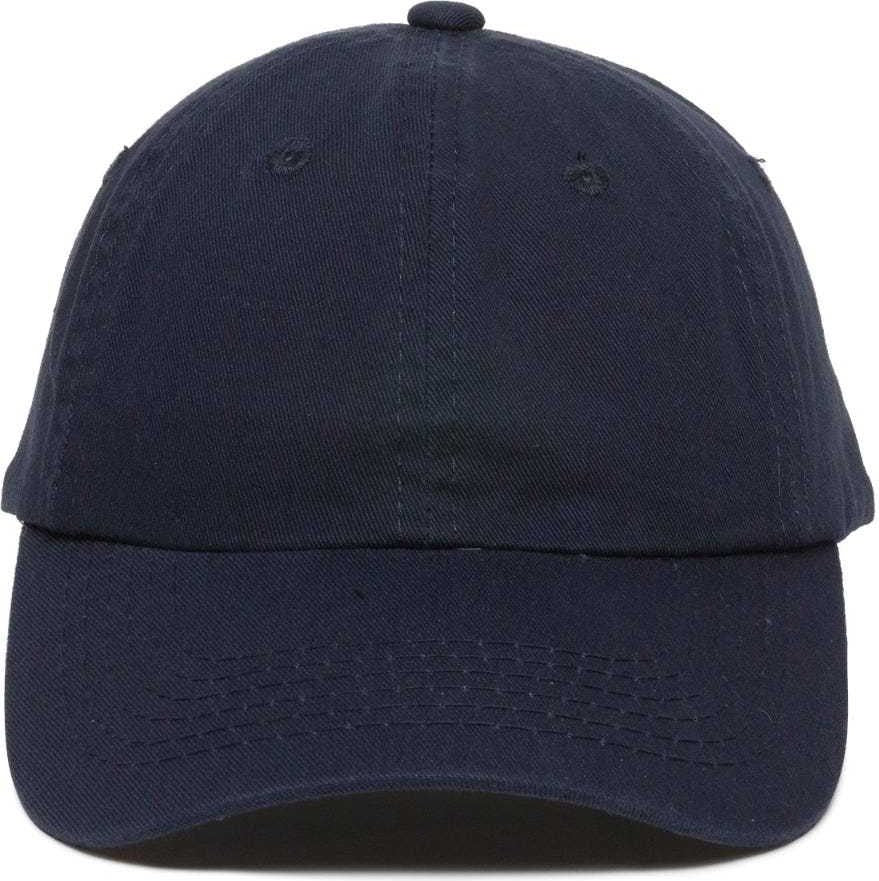 OC Sports GWT-116  Adj. Garment Wash Cotton Baseball Cap - True Navy | HIT a Double