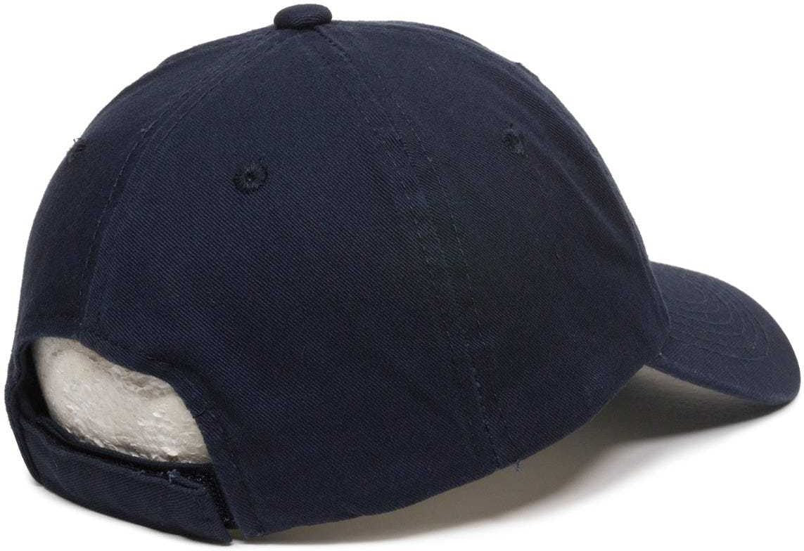 OC Sports GWT-116  Adj. Garment Wash Cotton Baseball Cap - True Navy | HIT a Double