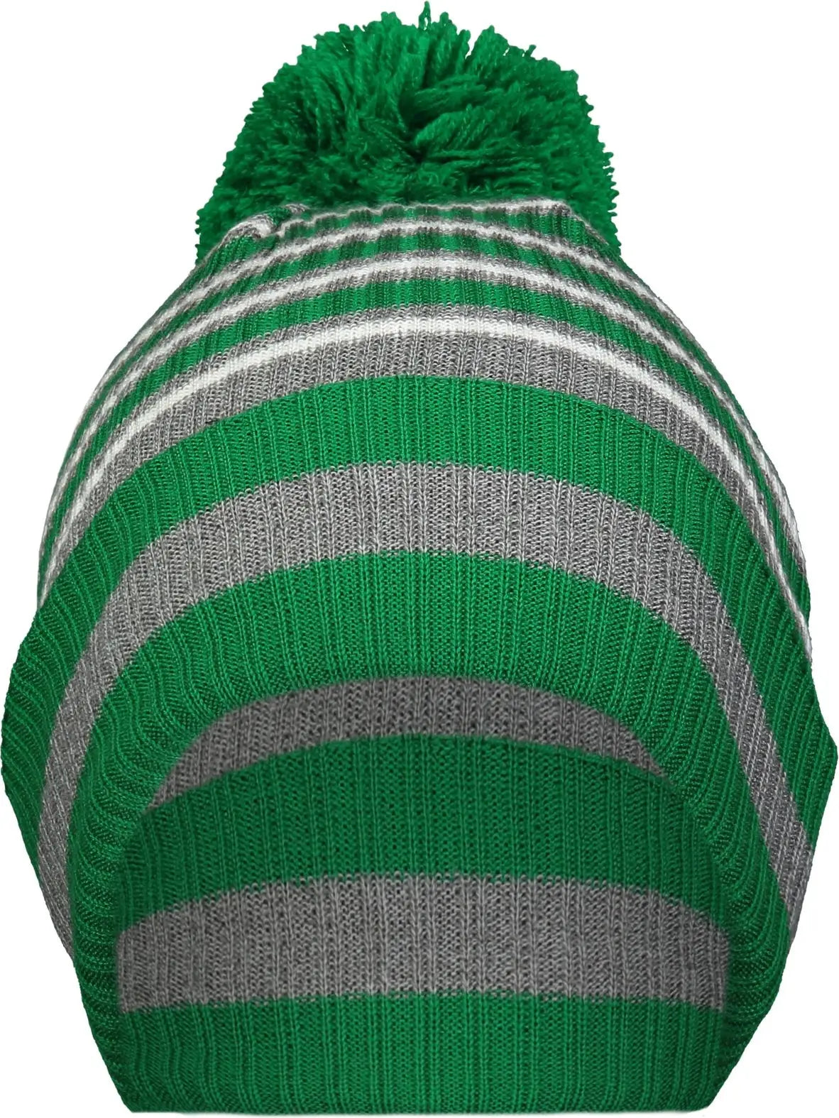 Holloway 223815 Spirit Pom Beanie - Kelly Heather Gray White - Kelly Gray / OS
