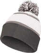 Holloway 223816 Reflective Beanie with Cuff White Carbon White Dark Gray / Adult OSFM