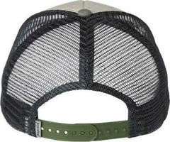 Imperial 1287 North Country Trucker Cap Stone Moss Charcoal Light Gray Dark Gray / One Size Fits Most