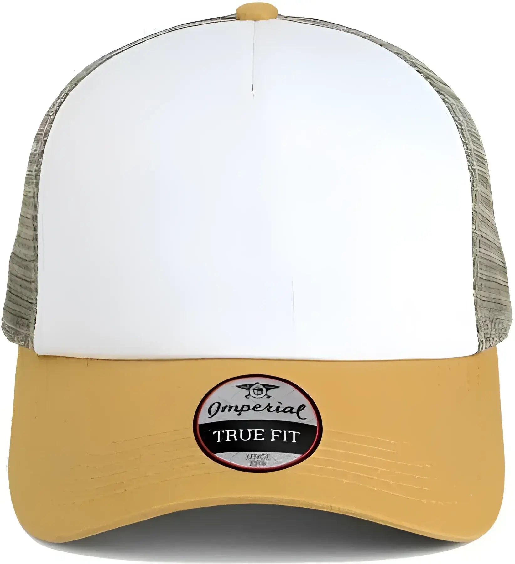 Imperial 1287 North Country Trucker Cap - White Wheat Elmwood - White Tan / One Size Fits Most