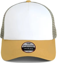 Imperial 1287 North Country Trucker Cap - White Wheat Elmwood - White Tan / One Size Fits Most