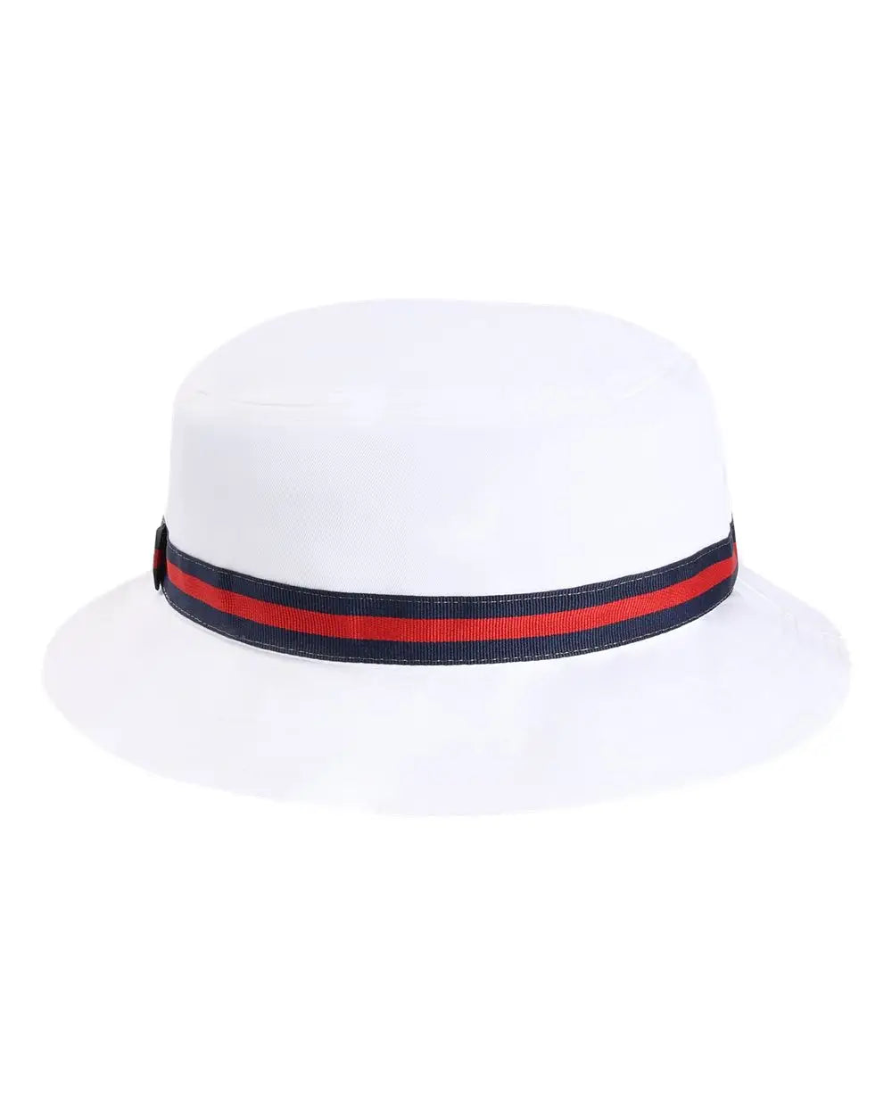 Imperial 1371P The Oxford Performance Bucket Hat - White Navy Red - White Navy Red / One Size Fits Most
