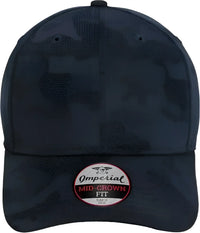 Imperial 4062 The Oglethorpe Tonal Camo Cap - True Navy - Navy / One Size Fits Most