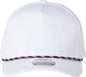 Imperial 5054 The Wrightson Cap White Navy Red White Navy / One Size Fits Most