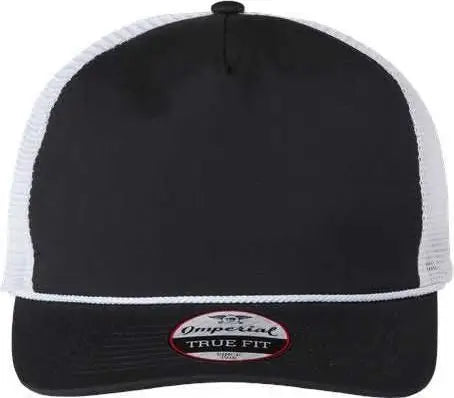 Imperial 5055 The Rabble Rouser Cap Black White White Black White / One Size Fits Most
