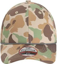 Imperial 5058 The Outtasite Cap - Frog Skin Camo Brown - Multi-Colored / One Size Fits Most