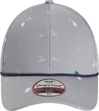 Imperial 5058 The Outtasite Cap - Gray - Multi-Colored / One Size Fits Most
