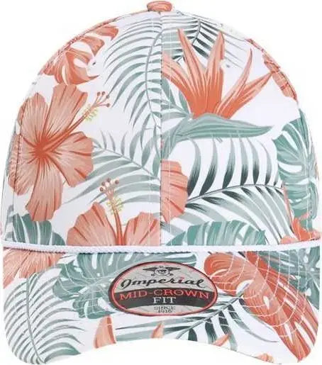 Imperial 5058 The Outtasite Cap - White Multi - Multi-Colored / One Size Fits Most