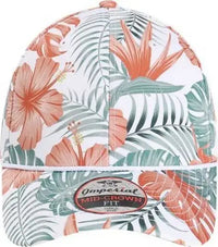 Imperial 5058 The Outtasite Cap - White Multi - Multi-Colored / One Size Fits Most