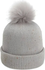 Imperial 6014 The Montage Pom Knit Light Gray Light Gray / One Size Fits Most