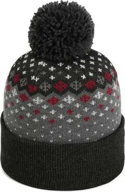 Imperial 6017 Tha Baniff Knit - Black Heather - Black / One Size Fits Most