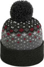 Imperial 6017 Tha Baniff Knit - Black Heather - Black / One Size Fits Most