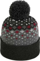 Imperial 6017 Tha Baniff Knit - Black Heather - Black / One Size Fits Most