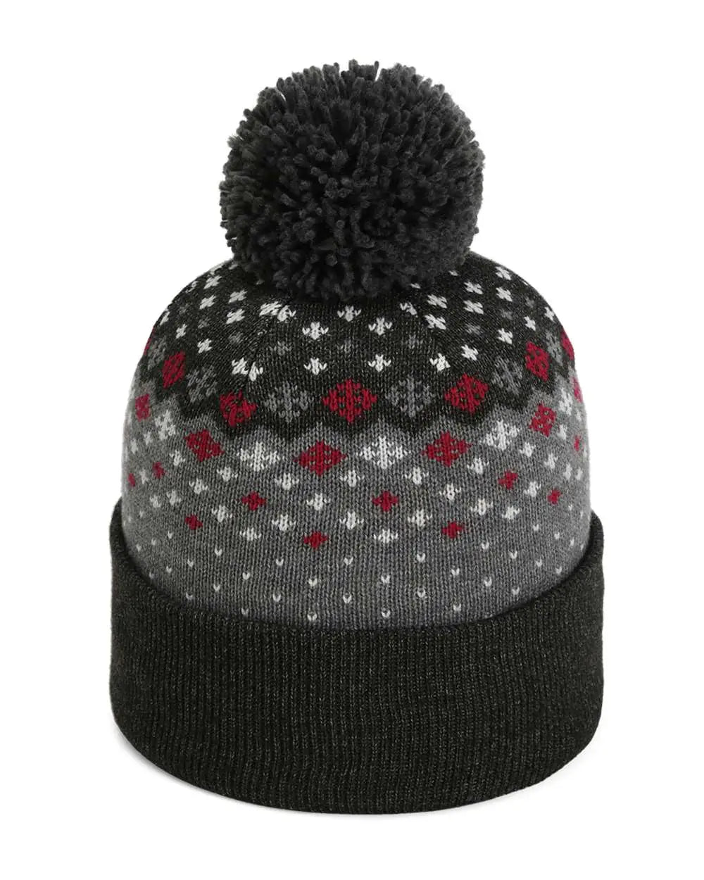 Imperial 6017S The Baniff Cuffed Beanie - 6017 - Black Heather - Black Heather / One Size Fits Most