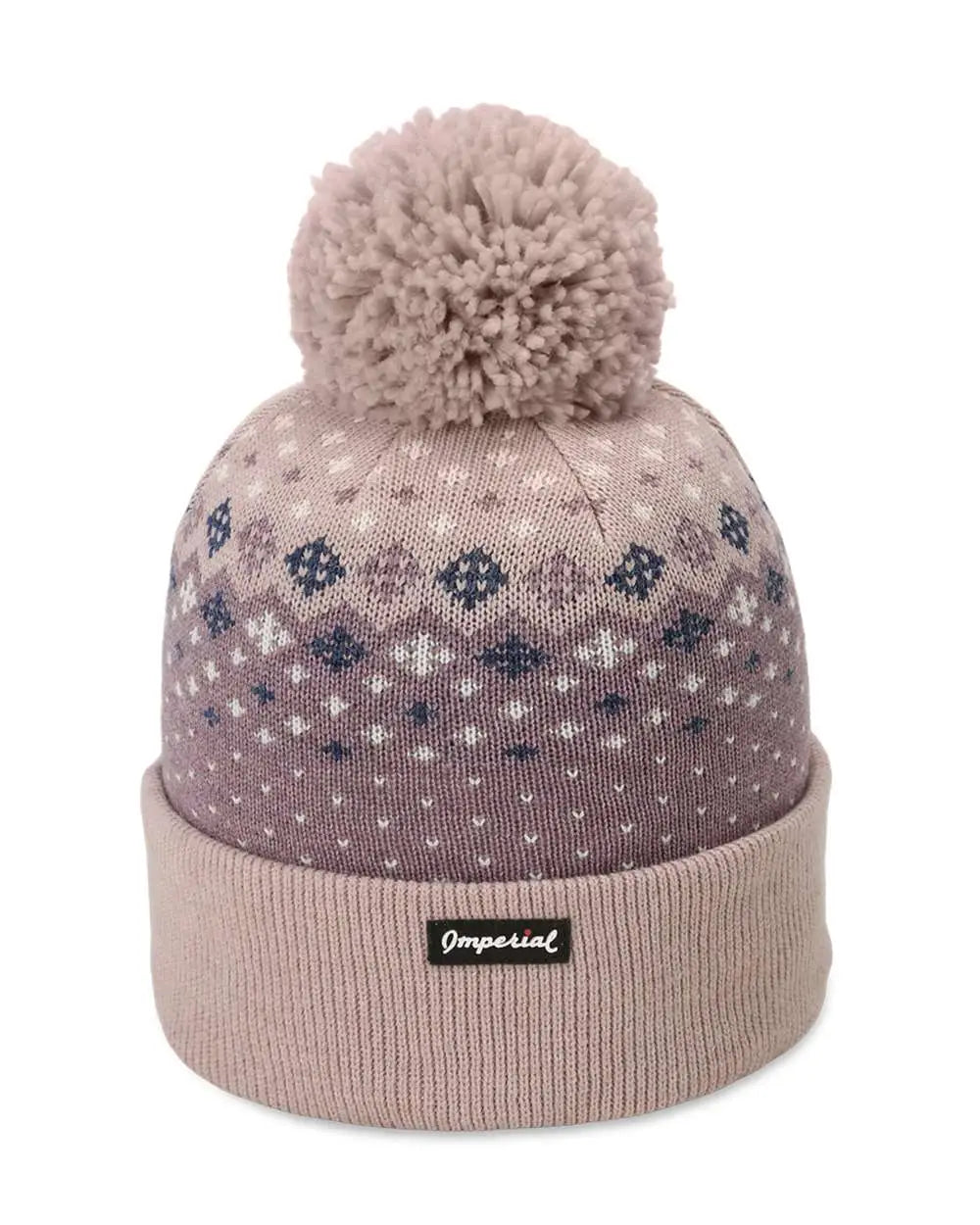 Imperial 6017S The Baniff Cuffed Beanie - 6017 - Blush - Blush / One Size Fits Most
