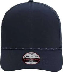 Imperial 6054 The Habanero Performance Rope Cap - Navy - Navy / One Size Fits Most