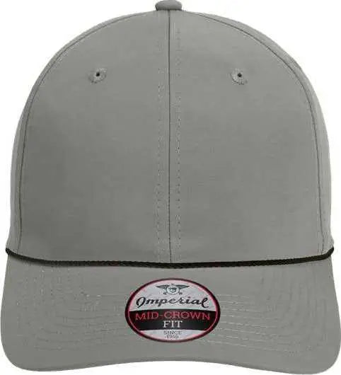 Imperial 7054 The Wingman Cap - Gray Black - Gray Black / One Size Fits Most