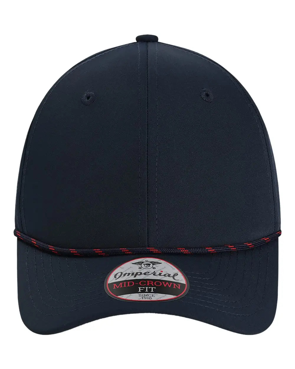 Imperial 7054 The Wingman Cap - Navy Navy Red - Navy/ Navy/ Red / One Size Fits Most