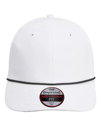 Imperial 7054 The Wingman Cap - White Black - White Black / One Size Fits Most