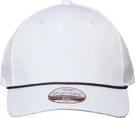 Imperial 7054 The Wingman Cap - White Black - White Black / One Size Fits Most