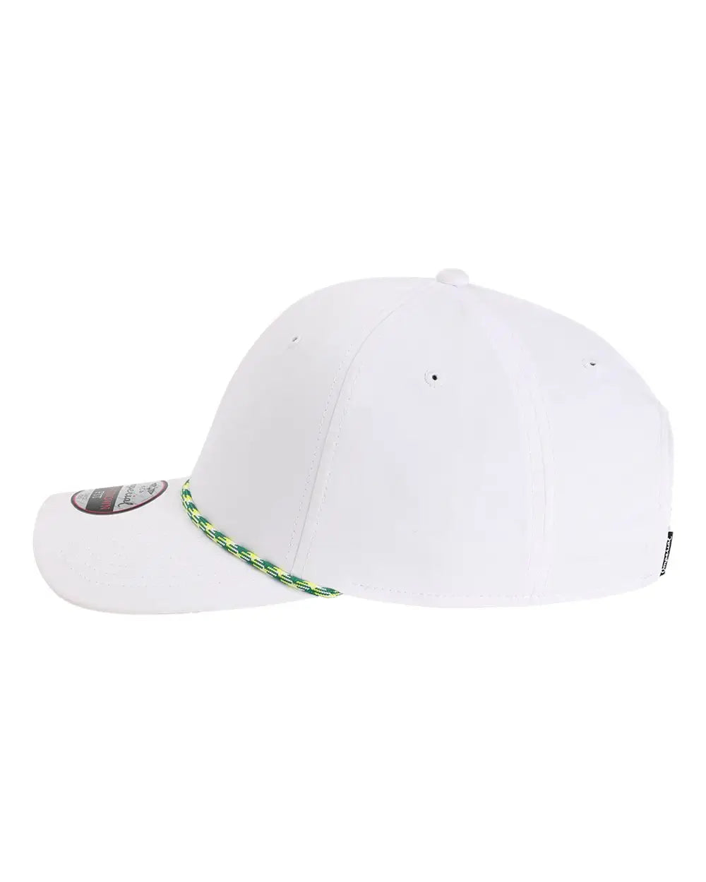 Imperial 7054 The Wingman Cap - White Green Yellow - White/ Green/ Yellow / One Size Fits Most