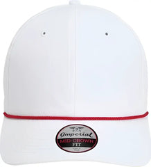 Imperial 7054 The Wingman Cap - White Red - White Red / One Size Fits Most