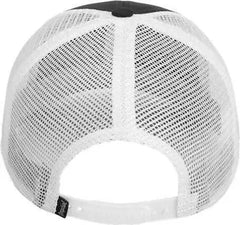Imperial 7055 The Night Owl Performance Rope Cap - Black White - Black White / One Size Fits Most