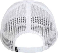 Imperial 7055 The Night Owl Performance Rope Cap - White White - White / One Size Fits Most