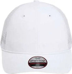 Imperial 7055 The Night Owl Performance Rope Cap - White White - White / One Size Fits Most