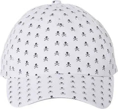 Imperial X210R Alter Ego Cap - White Skulls - White / One Size Fits Most