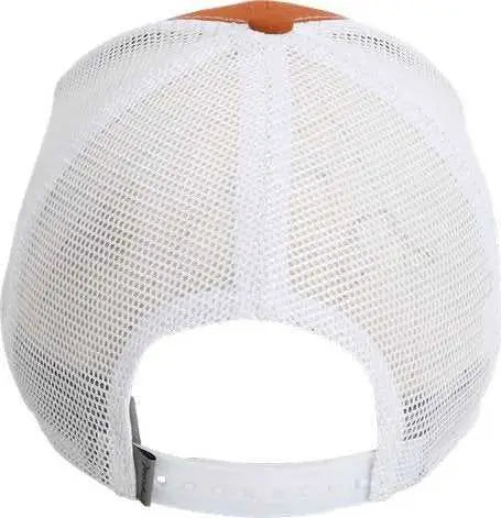 Imperial X210SM The Original Sport Mesh Cap - Burnt Orange White - Burnt Orange White / One Size Fits Most