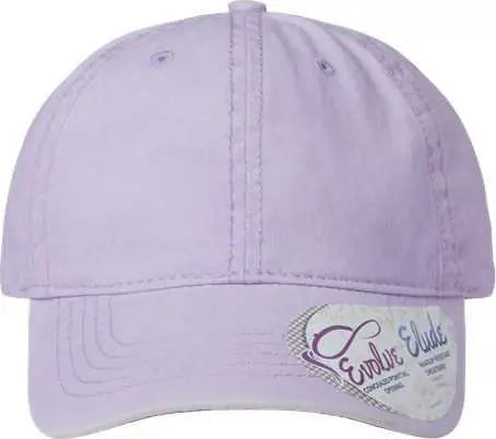 Infinity Her CASSIE Women’s Pigment-Dyed Fashion Undervisor Cap - Lavender Stripes - Purple / One Size Fits Most
