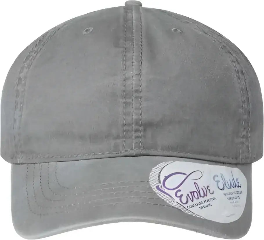 Infinity Her CASSIE Women’s Pigment-Dyed Fashion Undervisor Cap - Light Gray Polka Dots - Multi-Colored / One Size Fits