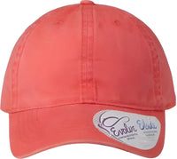 Infinity Her CASSIE Women’s Pigment-Dyed Fashion Undervisor Cap - Sherbet Stripes - Multi-Colored / One Size Fits Most