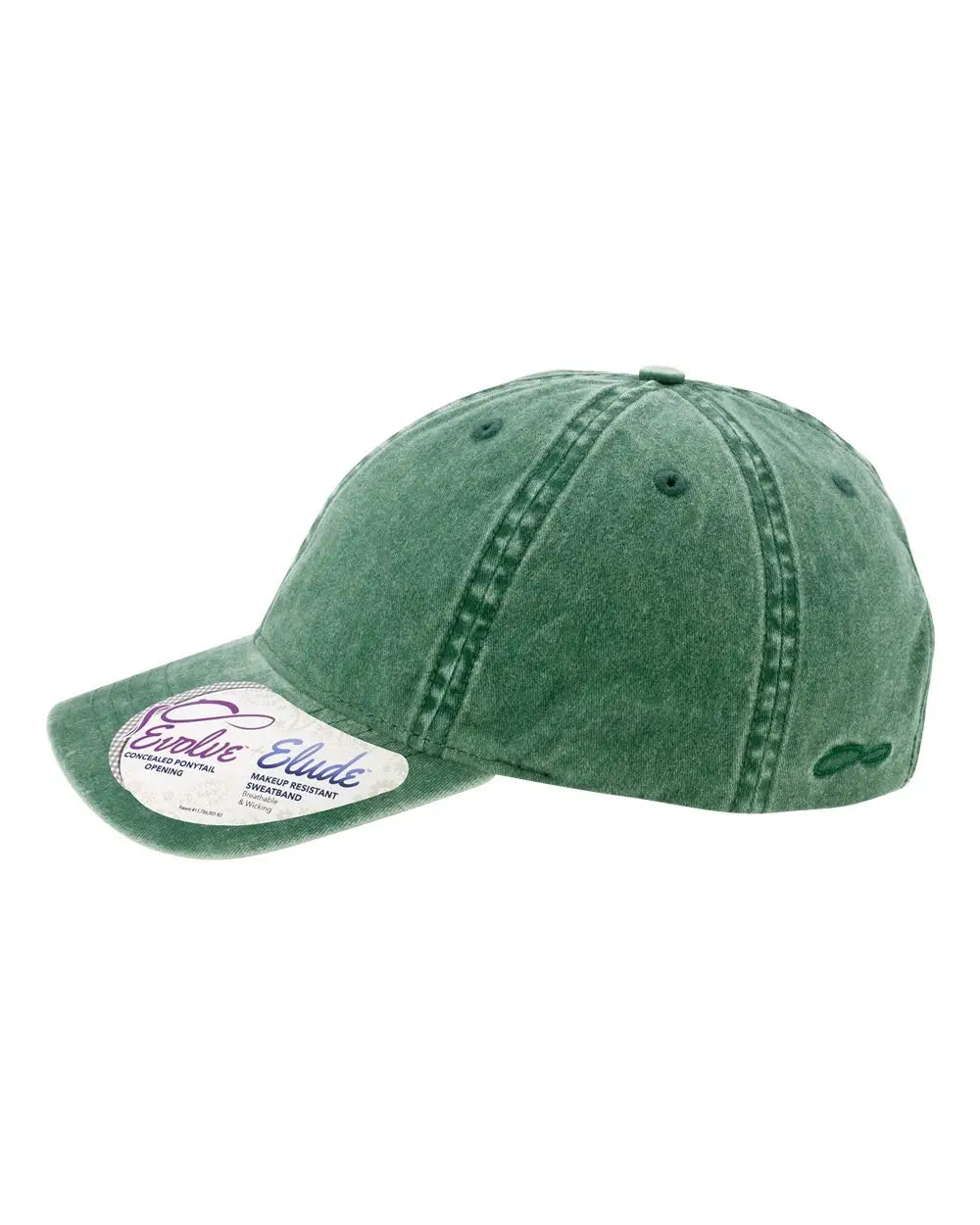Infinity Her CASSIE Women’s Pigment-Dyed with Fashion Undervisor Cap - Jade Daisy - Jade/ Daisy / One Size Fits Most