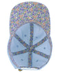 Infinity Her CASSIE Women’s Pigment-Dyed with Fashion Undervisor Cap - Cashmere Blue Floral - Multi-Colored / One Size