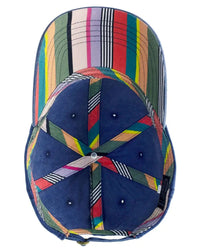 Infinity Her CASSIE Women’s Pigment-Dyed with Fashion Undervisor Cap - Navy Stripes - Multi-Colored / One Size Fits Most