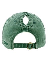 Infinity Her CASSIE Women’s Pigment-Dyed with Fashion Undervisor Cap - Jade Daisy - Jade/ Daisy / One Size Fits Most