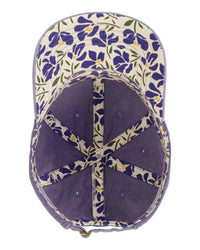 Infinity Her CASSIE Women’s Pigment-Dyed with Fashion Undervisor Cap - Violet Floral - Violet/ Floral / One Size Fits