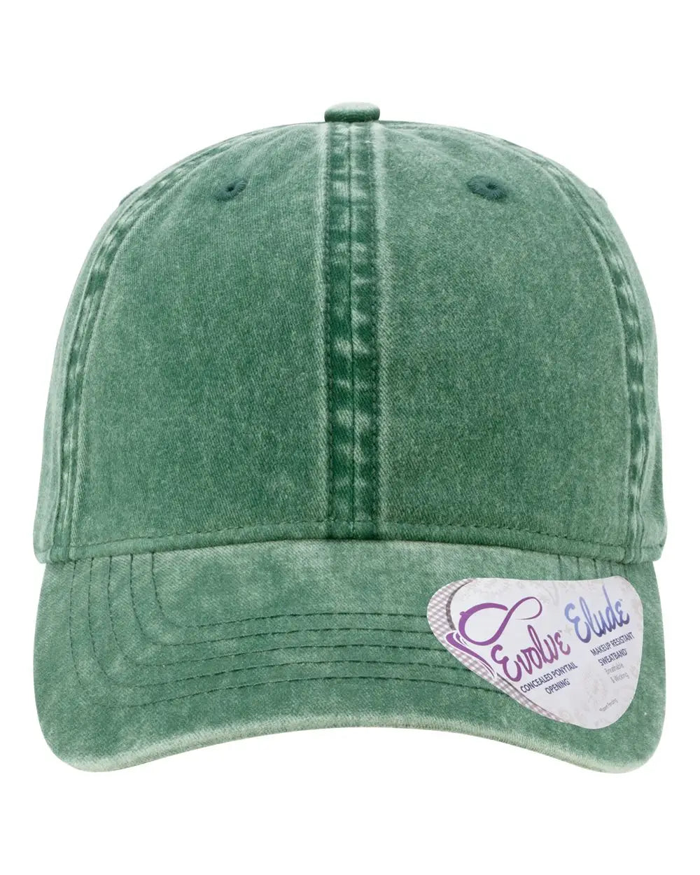 Infinity Her CASSIE Women’s Pigment-Dyed with Fashion Undervisor Cap - Jade Daisy - Jade/ Daisy / One Size Fits Most