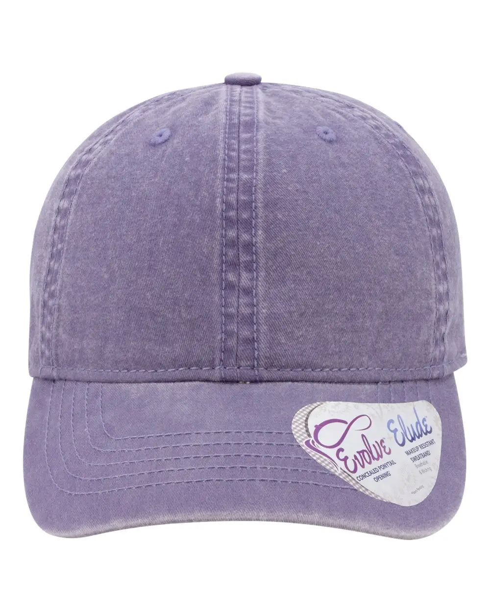 Infinity Her CASSIE Women’s Pigment-Dyed with Fashion Undervisor Cap - Violet Floral - Violet/ Floral / One Size Fits